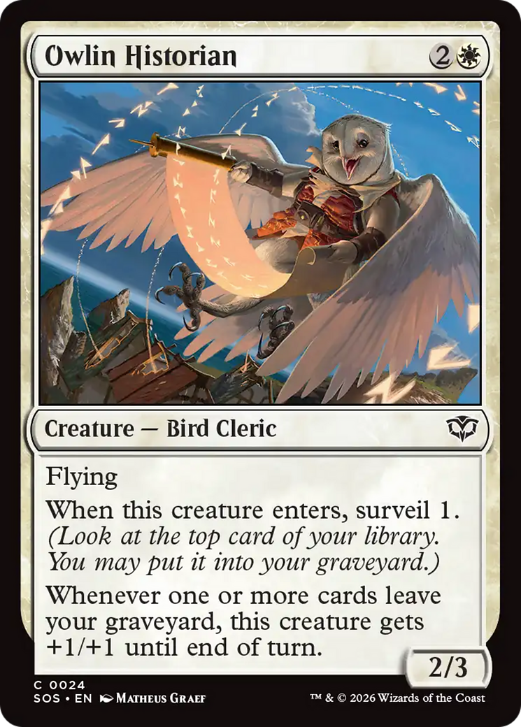 Owlin Historian (SOS) #24 [EN/N]