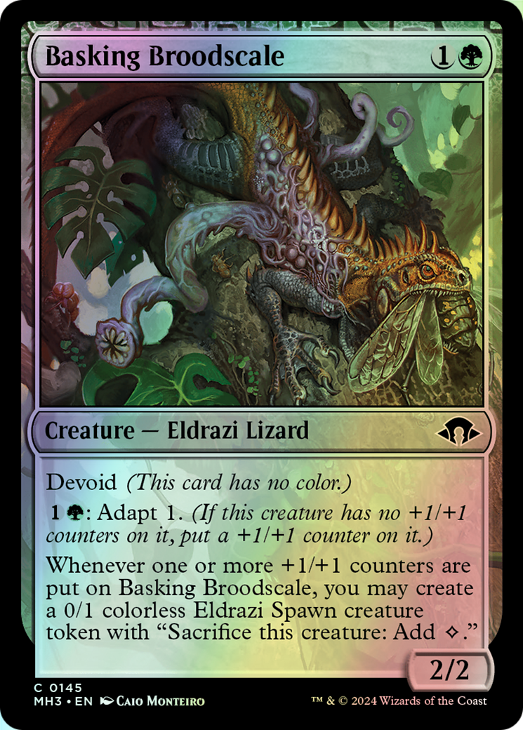 Basking Broodscale (MH3) #145 [EN/F]