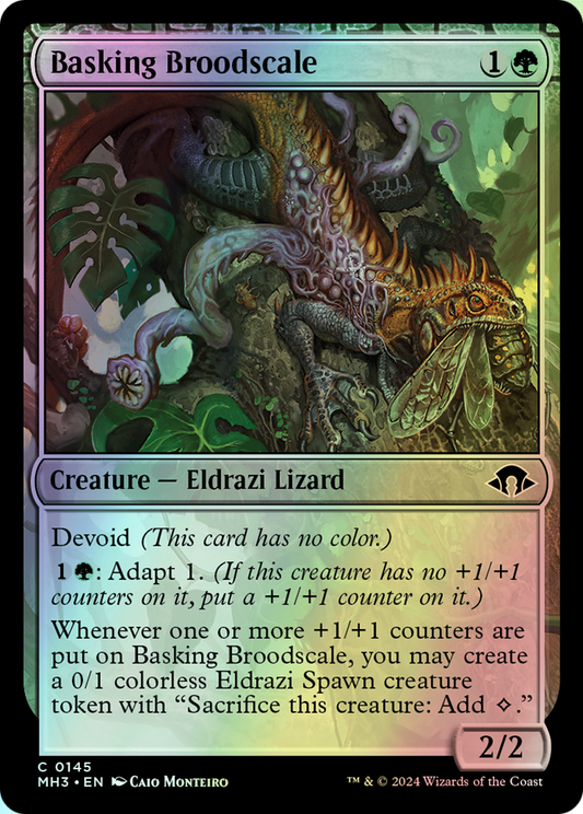 Basking Broodscale (MH3) #145 [EN/F]