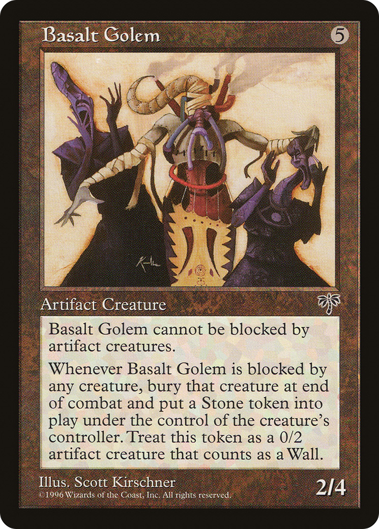 Basalt Golem (MIR) #294 [EN/N]