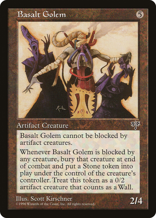 Basalt Golem (MIR) #294 [EN/N]