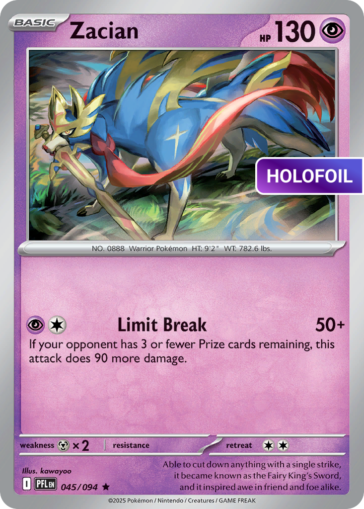 Zacian (PFL) #45 [EN/H]