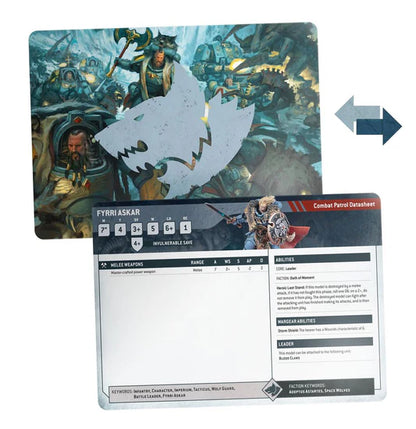 53-02 Warhammer 40,000 - Space Wolves: Datasheet Cards
