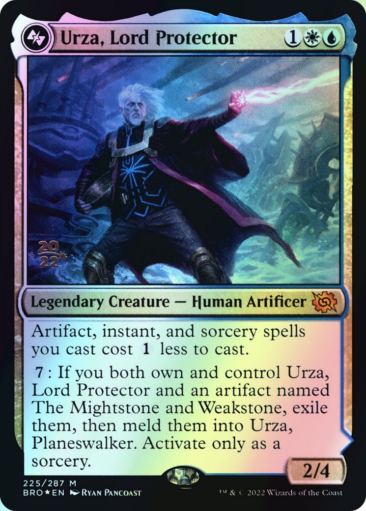 Urza, Lord Protector (PBRO) #225s [EN/F] s/o