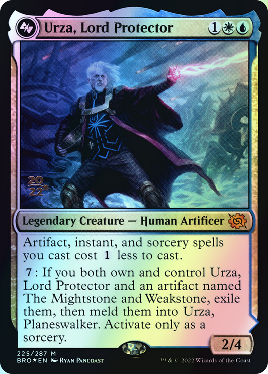 Urza, Lord Protector (PBRO) #225s [EN/F] s/o