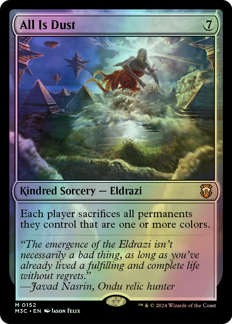 All Is Dust - Ripple Foil (M3C) #152 [EN/F] s/o