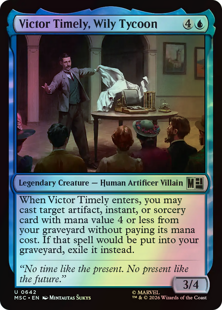 Victor Timely, Wily Tycoon (MSC) #642 [EN/F]