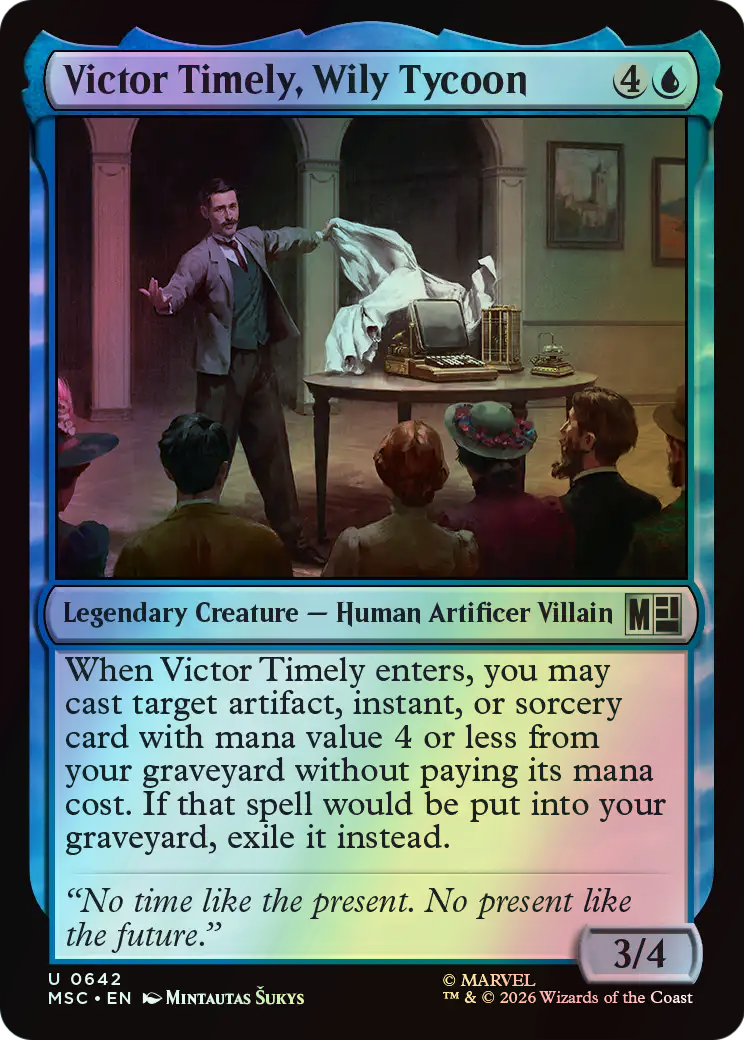 Victor Timely, Wily Tycoon (MSC) #642 [EN/F]