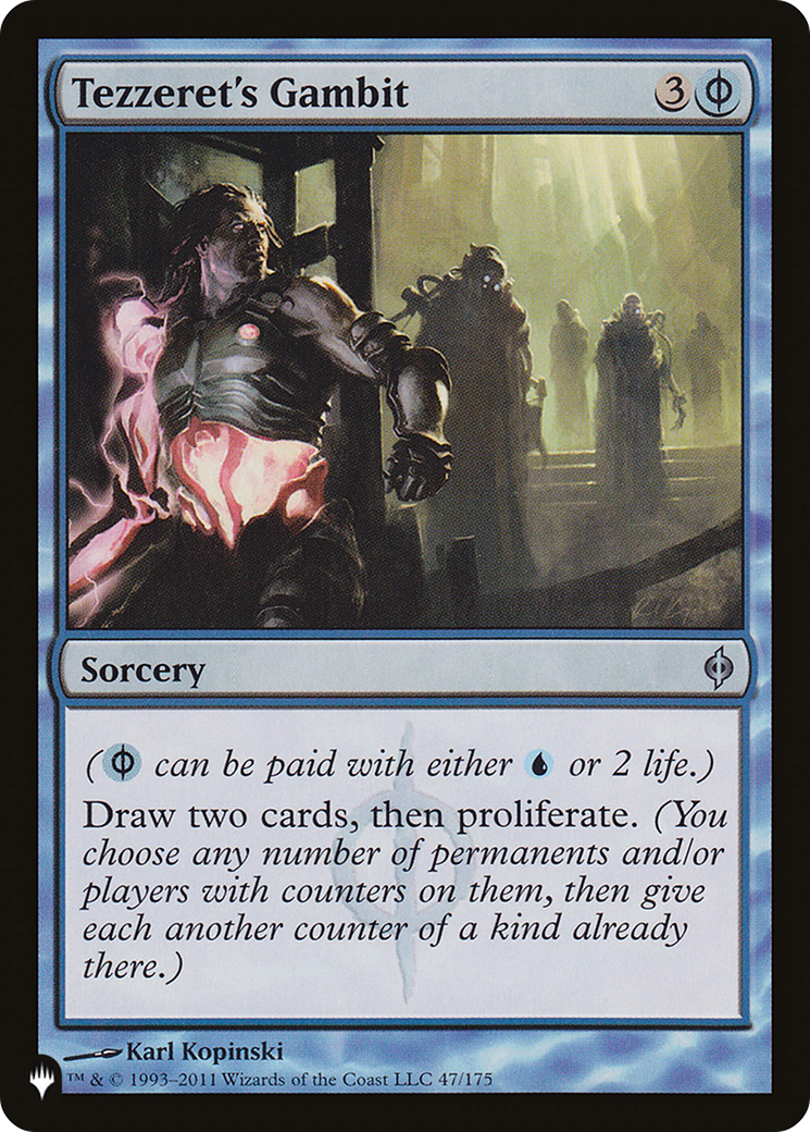 Tezzeret's Gambit (PLST) #NPH-47 [EN/N] s/o