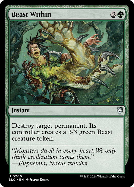 Beast Within (BLC) #206 [EN/N] s/o