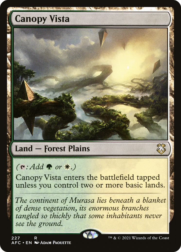 Canopy Vista (AFC) #227 [EN/N]