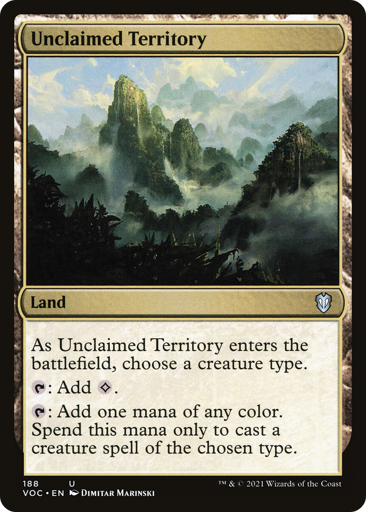 Unclaimed Territory (VOC) #188 [EN/N] s/o