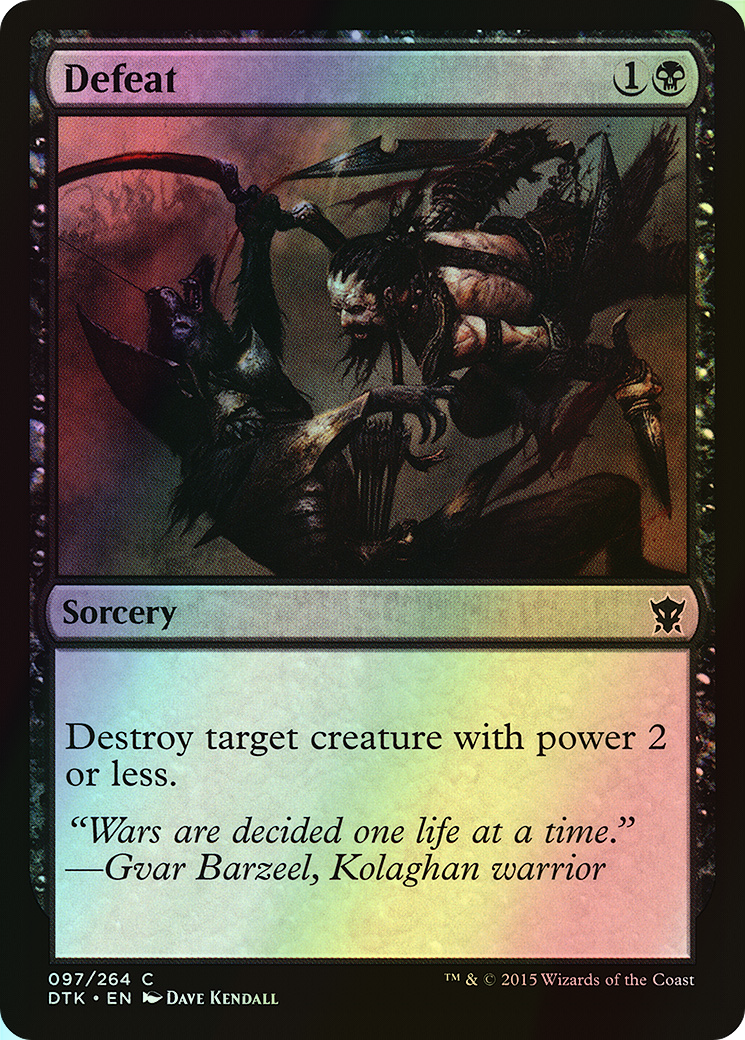 Defeat (DTK) #97 [EN/F]