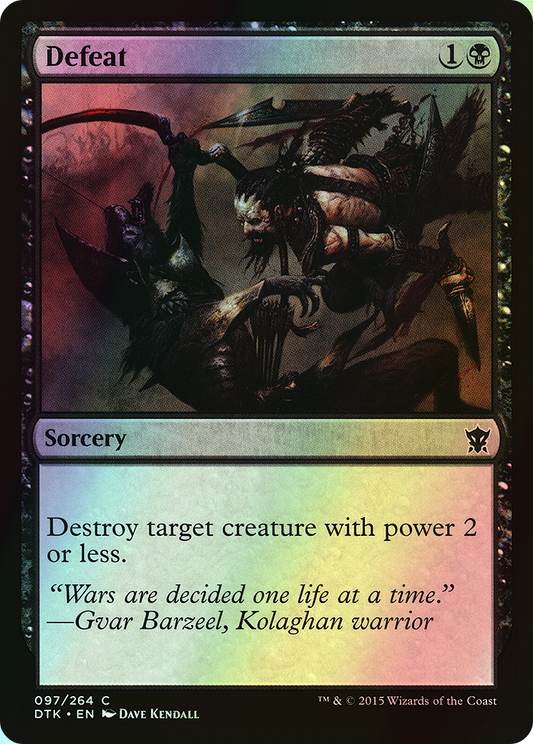 Defeat (DTK) #97 [EN/F]