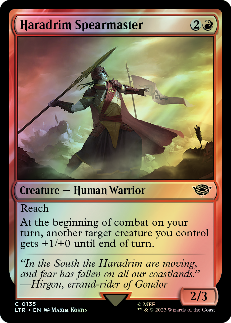 Haradrim Spearmaster (LTR) #135 [EN/F]