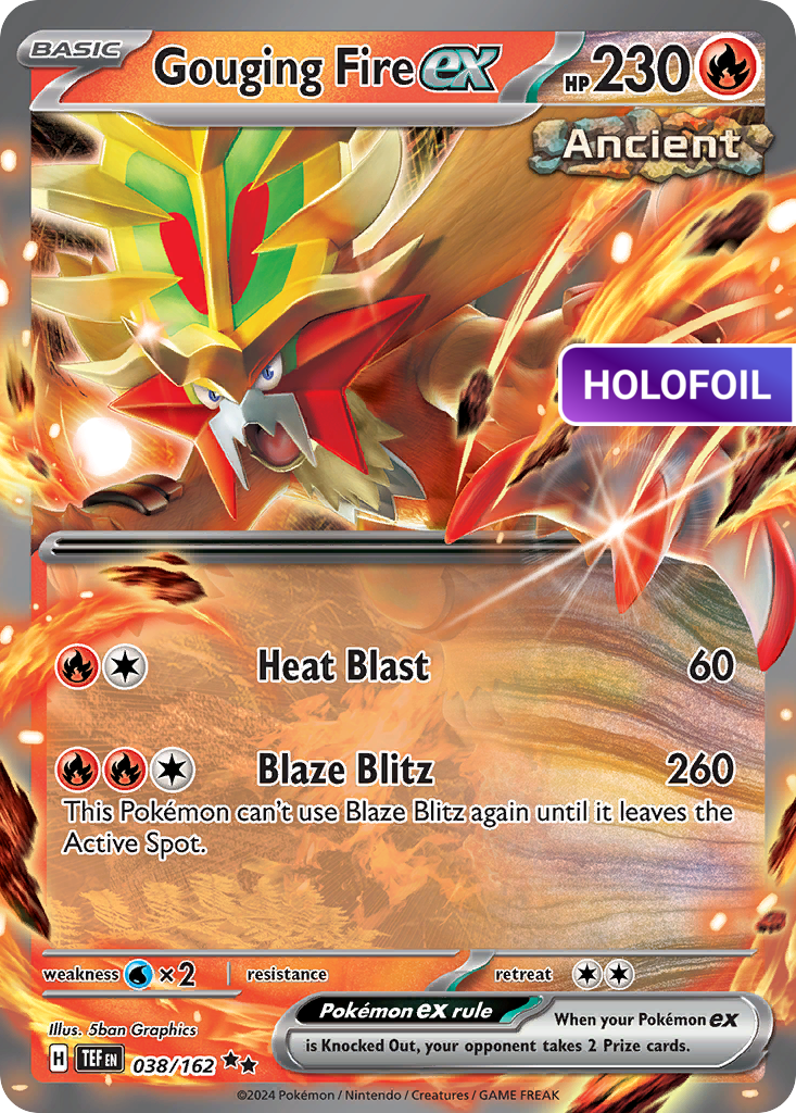 Gouging Fire ex - 038/162 (TEF) #038 [EN/H]