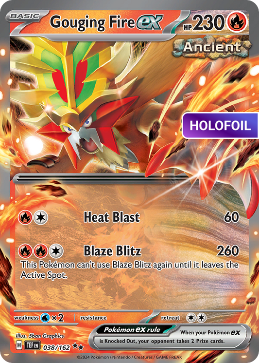 Gouging Fire ex - 038/162 (TEF) #038 [EN/H]
