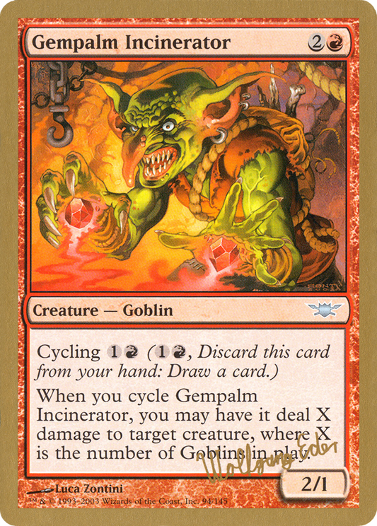 Gempalm Incinerator (WC03) #we94 [EN/N] s/o