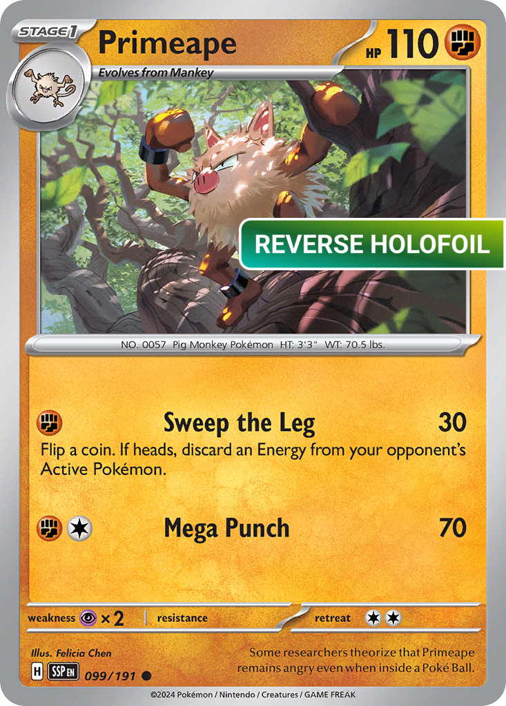 Primeape (SSP) #099 [EN/R]