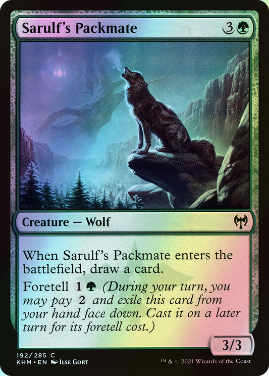 Sarulf's Packmate (KHM) #192 [EN/F] s/o