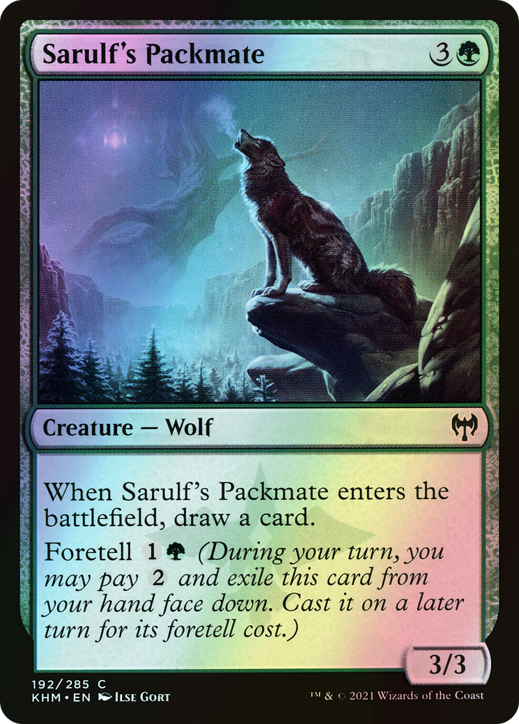 Sarulf's Packmate (KHM) #192 [EN/F] s/o