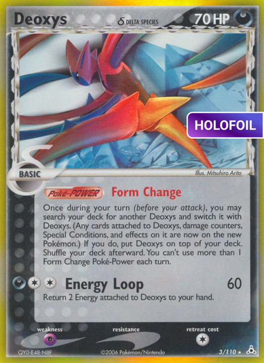 Deoxys (Delta Species - Attack Forme) (HP) #3 [EN/H]