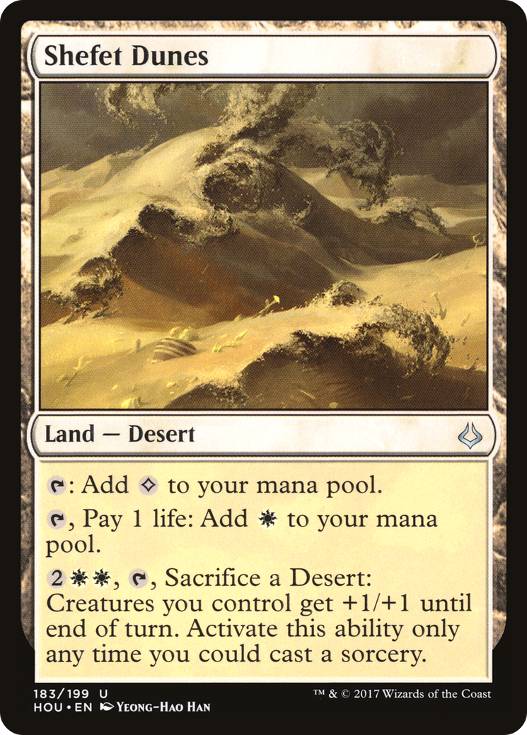 Shefet Dunes (HOU) #183 [EN/N] s/o