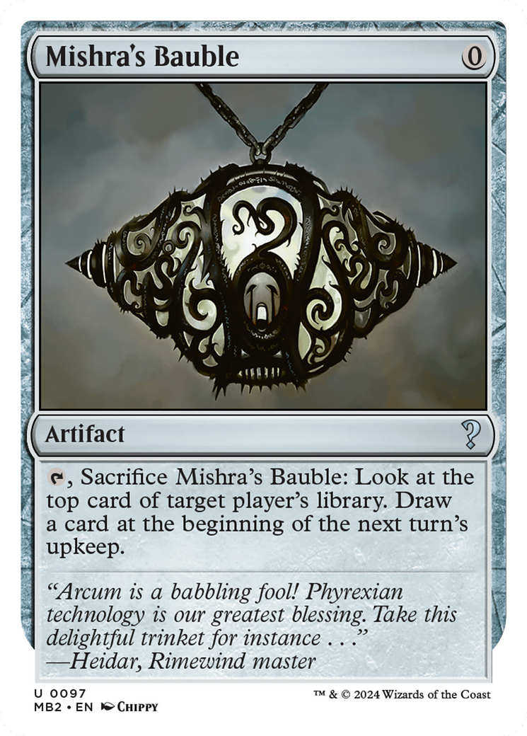 Mishra's Bauble (MB2) #97 [EN/N] s/o
