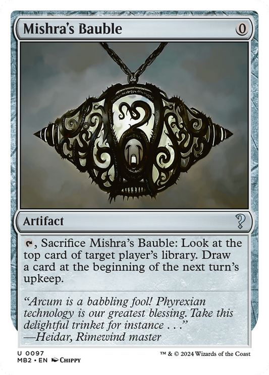 Mishra's Bauble (MB2) #97 [EN/N]