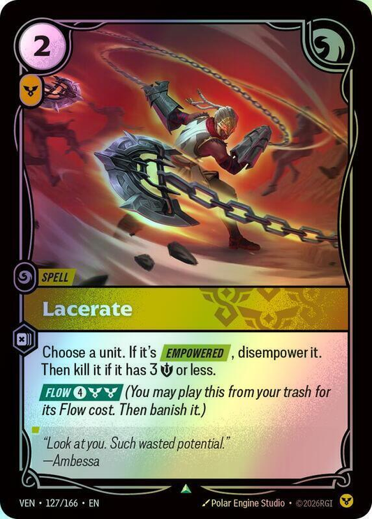 Lacerate (VEN) #127 [EN/F]