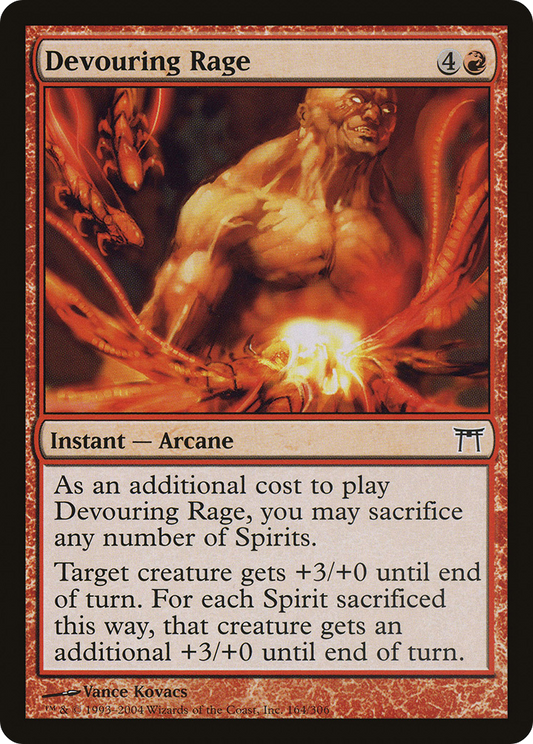 Devouring Rage (CHK) #164 [EN/N] s/o