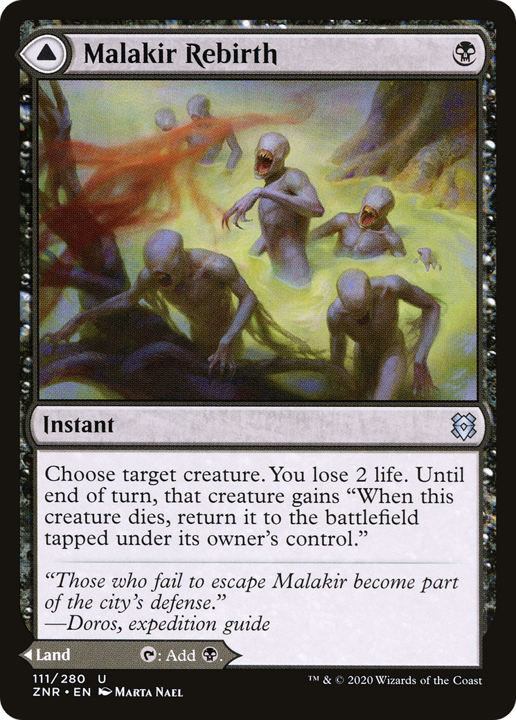 Malakir Rebirth // Malakir Mire (ZNR) #111 [EN/N] s/o