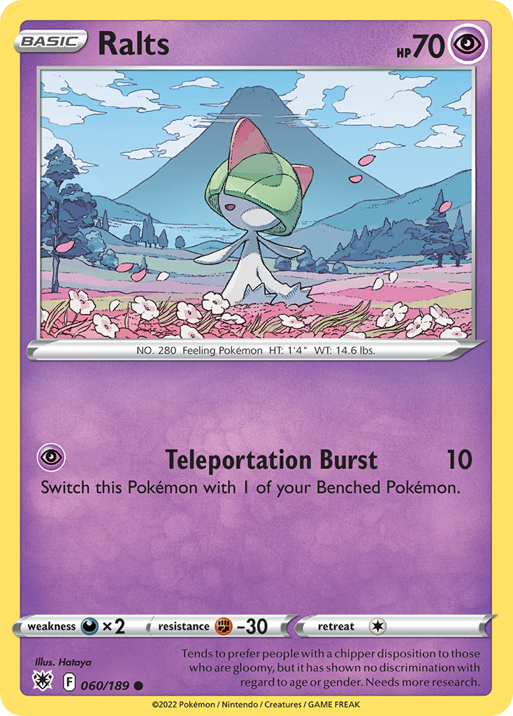 Ralts (ASR) #060 [EN/N] s/o