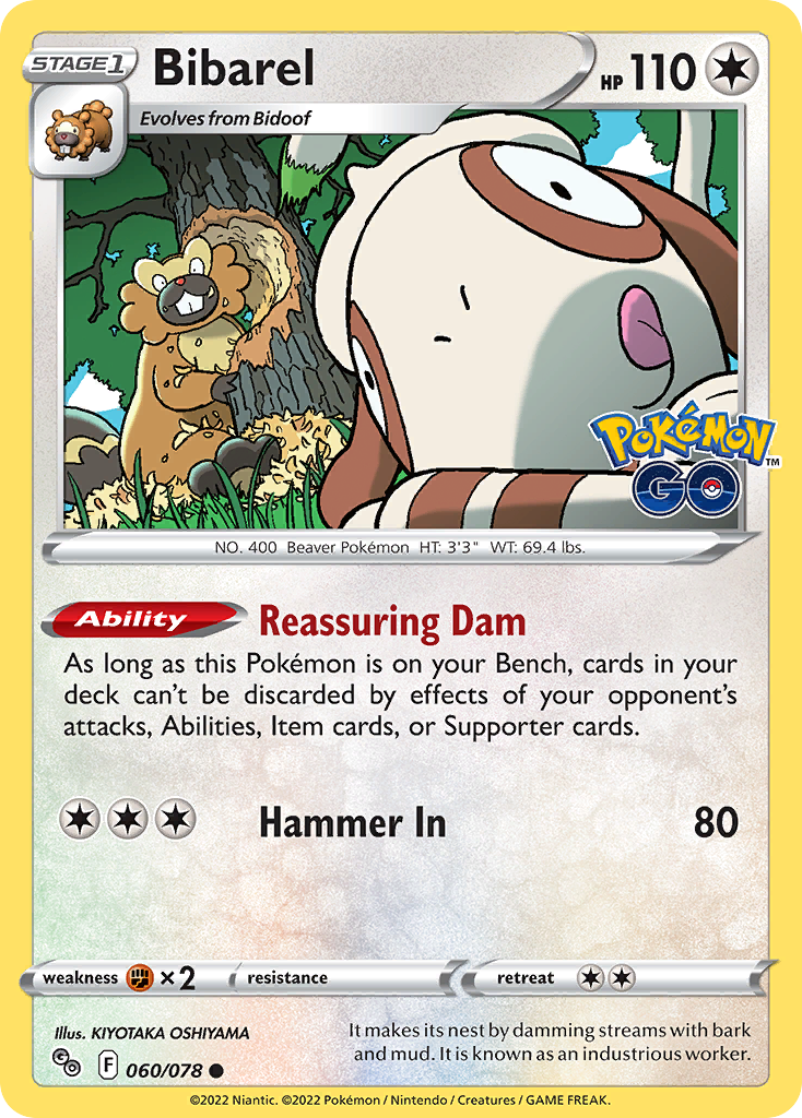 Bibarel (PGO) #060 [EN/N] s/o