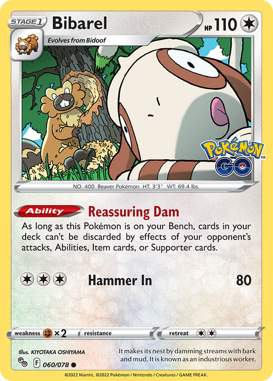 Bibarel (PGO) #060 [EN/N] s/o