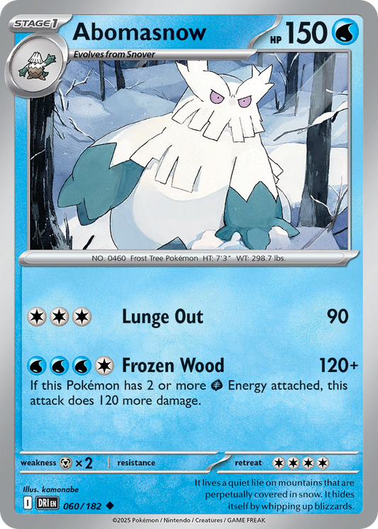 Abomasnow (DRI) #060 [EN/N] s/o