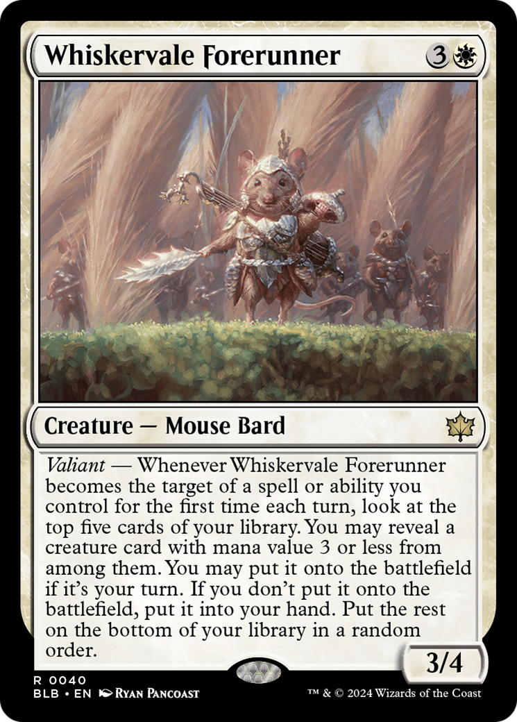 Whiskervale Forerunner (BLB) #40 [EN/N]