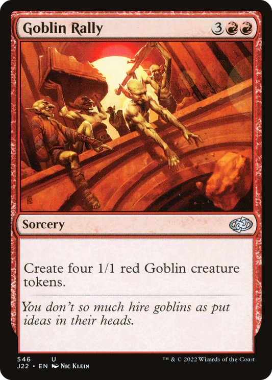 Goblin Rally (J22) #546 [EN/N] s/o