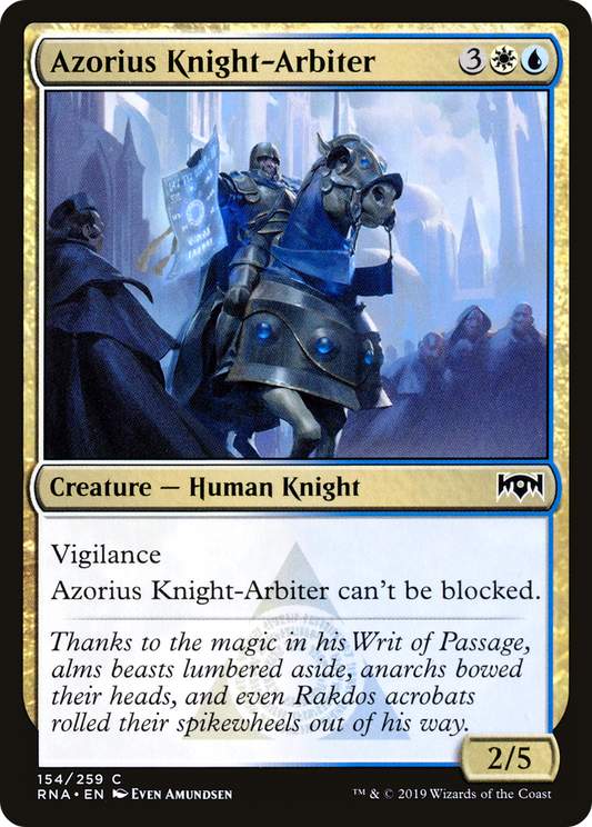 Azorius Knight-Arbiter (RNA) #154 [EN/N]