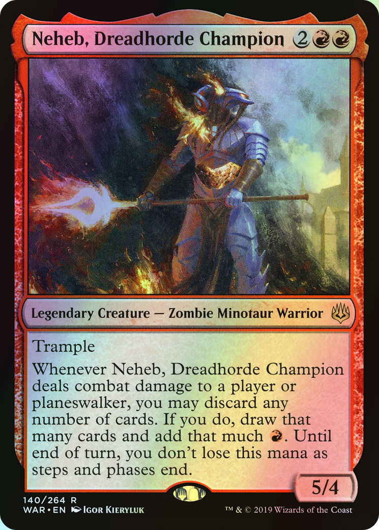 Neheb, Dreadhorde Champion (WAR) #140 [EN/F]