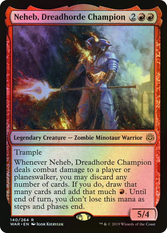 Neheb, Dreadhorde Champion (WAR) #140 [EN/F] s/o