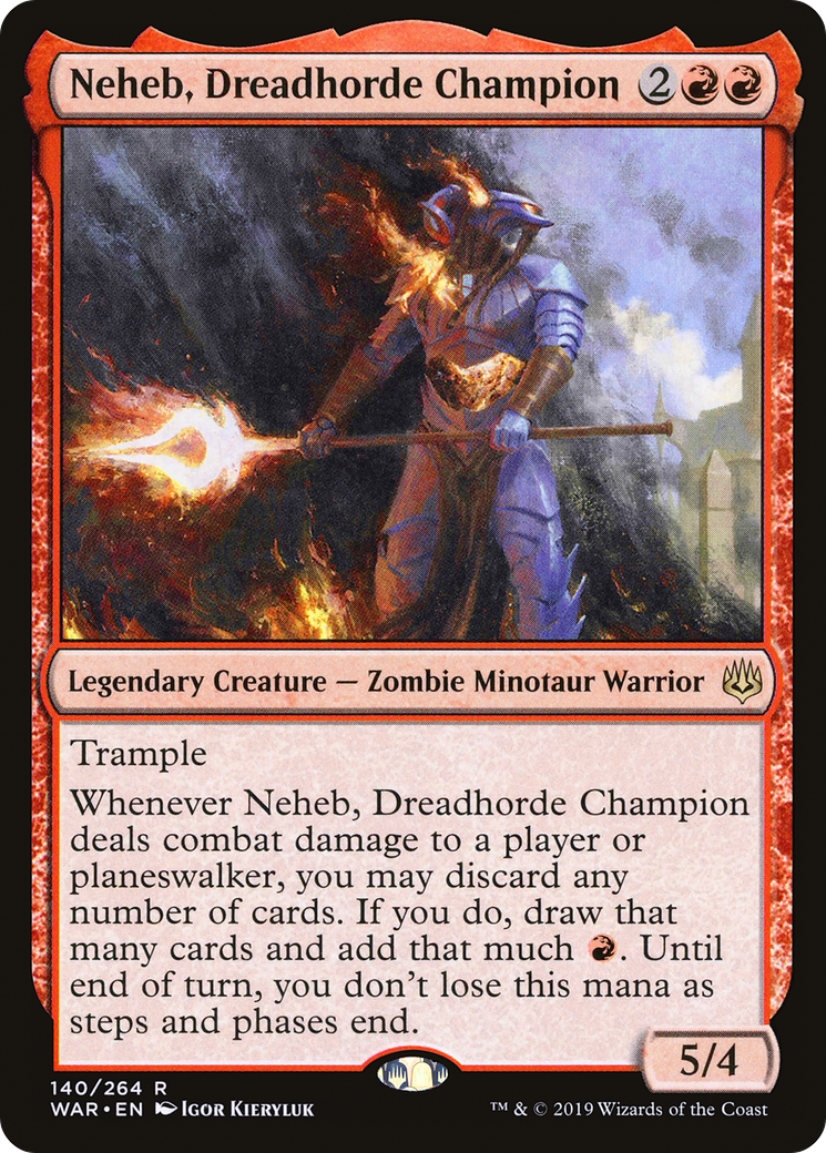 Neheb, Dreadhorde Champion (WAR) #140 [EN/N]