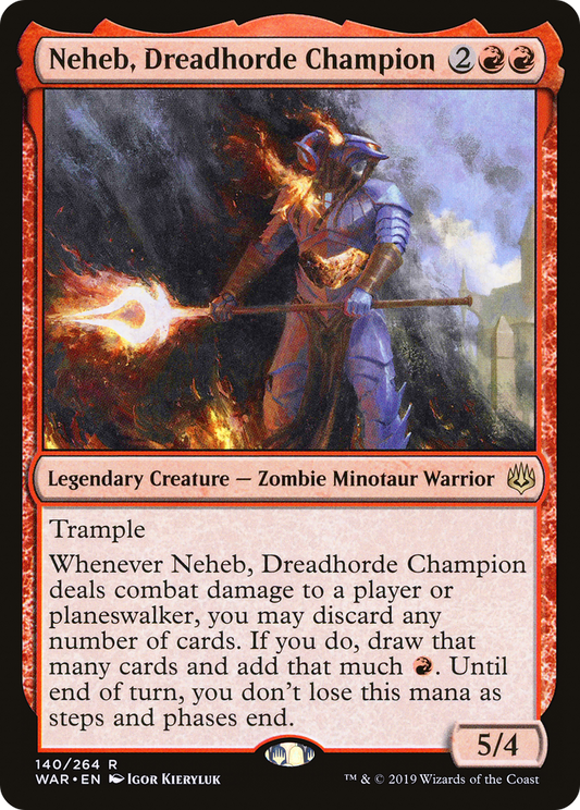 Neheb, Dreadhorde Champion (WAR) #140 [EN/N]