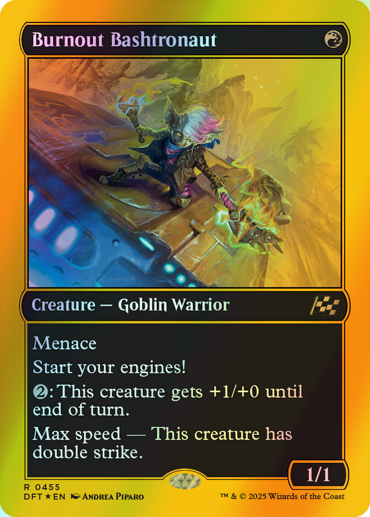 Burnout Bashtronaut - Firstplace Foil (DFT) #455 [EN/F] s/o