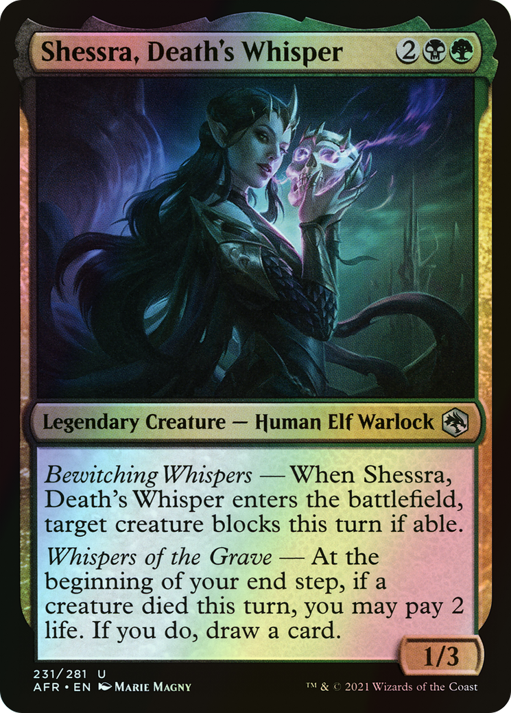 Shessra, Death's Whisper (AFR) #231 [EN/F]