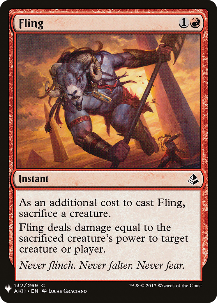 Fling (PLST) #AKH-132 [EN/N] s/o