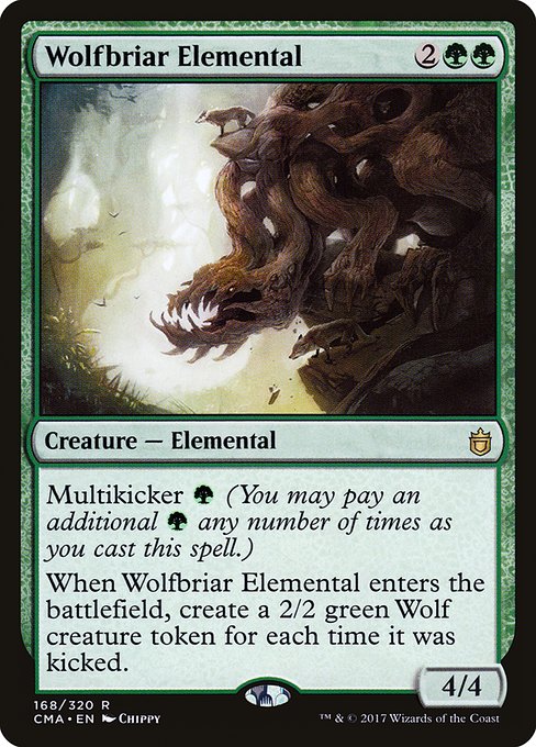 Wolfbriar Elemental (CMA) #168 [EN/N] s/o