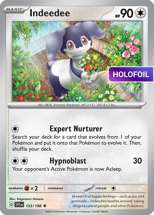 Indeedee (SVI) #153 [EN/H] s/o