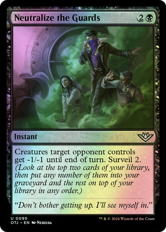 Neutralize the Guards (OTJ) #95 [EN/F]