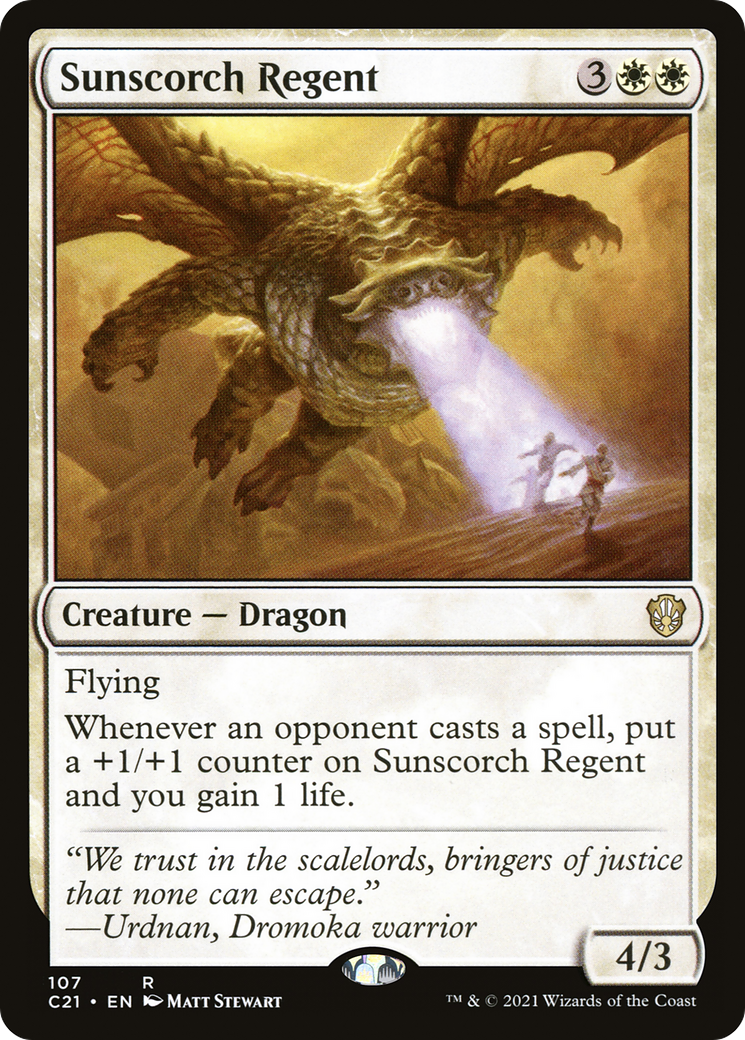 Sunscorch Regent (C21) #107 [EN/N]